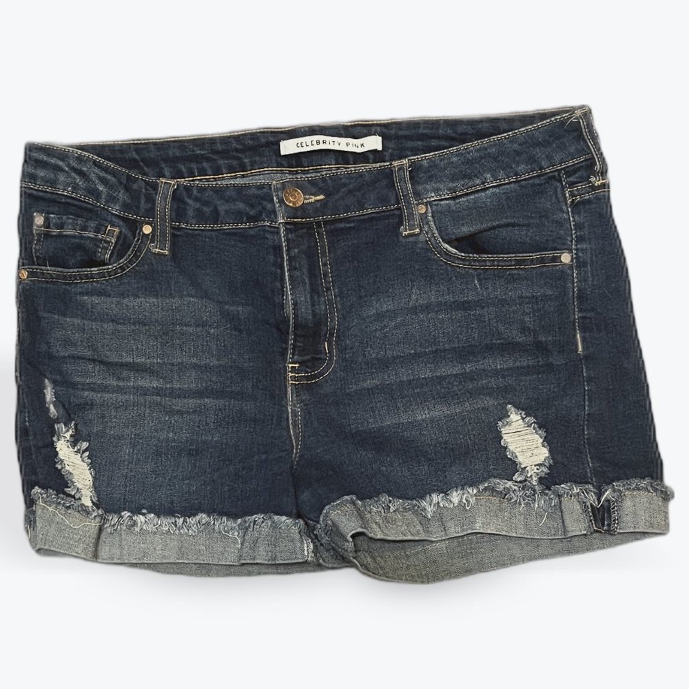Celebrity Pink Denim Shorts